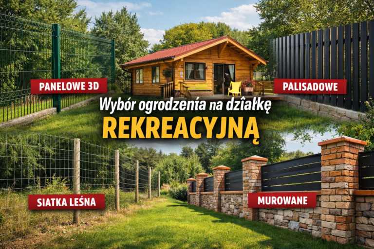 Jakie ogrodzenie wybrać na działkę rekreacyjną?