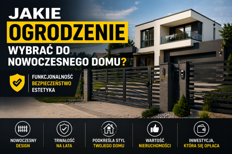 Jakie ogrodzenie wybrać do nowoczesnego domu?